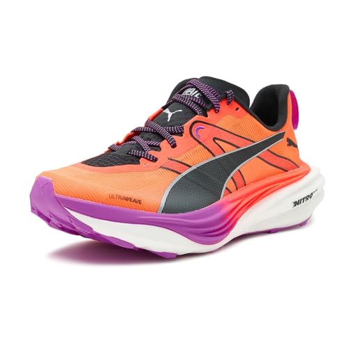 PUMA Womens Deviate Nitro Elite Trail Running Sneakers Shoes - Red2