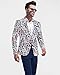 Men's Printed Blazer 2 Button Long Sleeve Regular Fit Suit Jacket Business Lightweight Casual Sport Coat