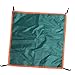 KiBcsLic Rainfly Accessory Tent Top Cover Sunproof Top Cloth Tent Tarp for Travel Backpacking, Green