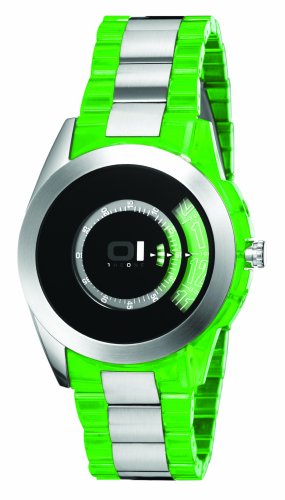 Preisvergleich Produktbild The ONE - Binary Watch Herren-Armbanduhr Turning Disc Analog Quarz AN08G06