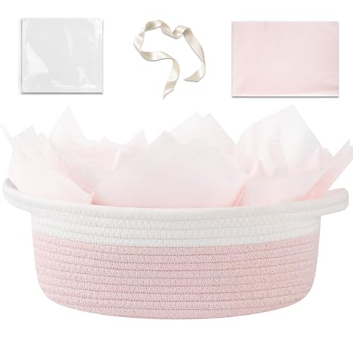 OIAHOMY Gift Basket Empty with Handle, 12