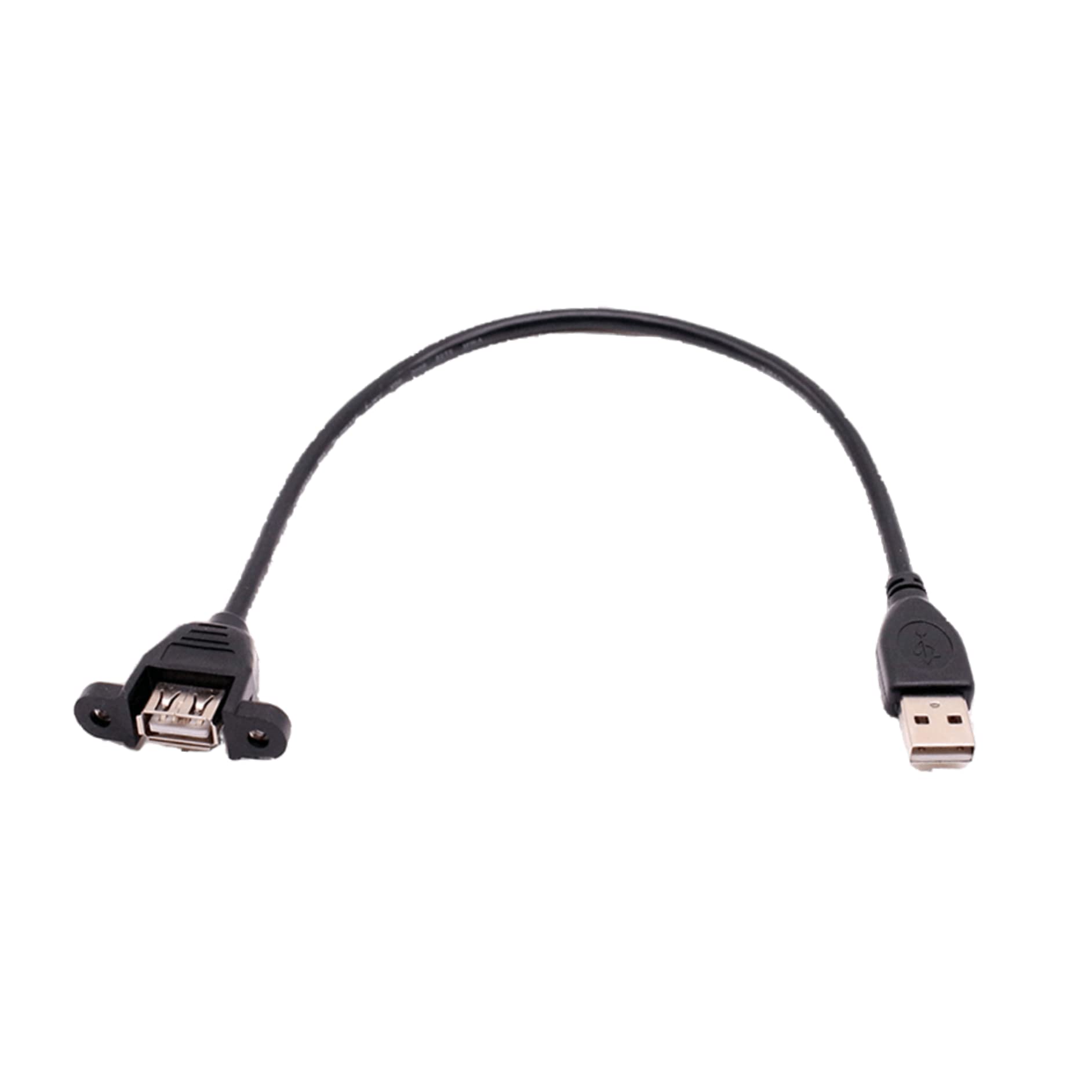 PARUHT USB 2.0 Extension Cable 0.5 m Panel Mount Screw Lock USB Type A Male to USB Type A Female Cable USB2050MFC(Grey) (B0C67R7N6V) Amazon Price History, Amazon Price Tracker