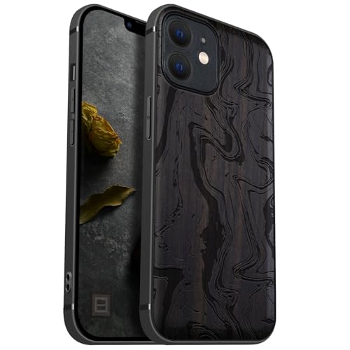 Carveit MagSafe (}OZ[t) Ή iPhone 12 Mini P[X ؐyVR+TPUVRc[CzACtH12 Mini P[X ϏՌ ~ C [U[A[g (-̒۔g)