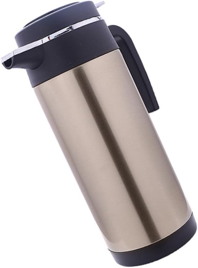 KICHOUSE 12v Electric Kettle Car Tea Kettle Instant Hot Water Pot Portable Travel Water Heater