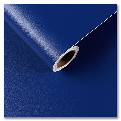 CRE8TIVE Royal Blue Wallpaper Peel and Stick Modern Blue Contact