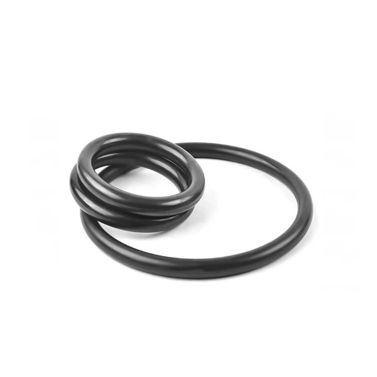Joints toriques en caoutchouc nitrile, Diamètre du fil 3.6mm Diamètre intérieur 70mm Diamètre extérieur 77.2mm, 15 pièces, Noir, 3.6x70x77.2mm
