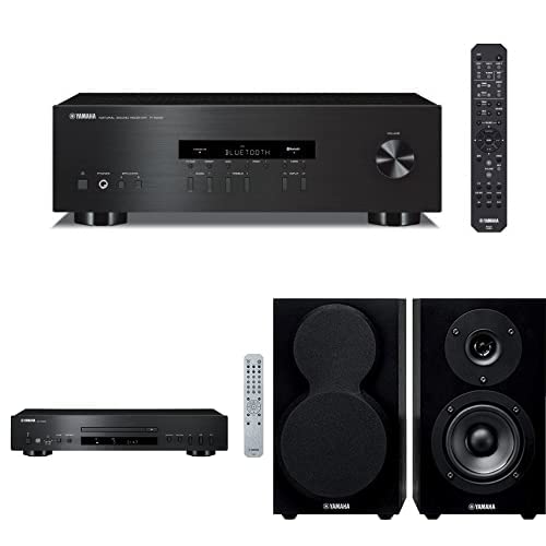 Yamaha RS202 Stereo Receiver, CDS303 CD Player and NSBP150 Pair of