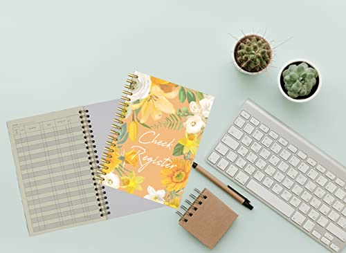 Fileyeye Register Check And Debit Card Register, Checkbook Registers, Simple Account Tracker & Financial Ledger (B), 5.5Inch X 8.1 Inch #TOP2