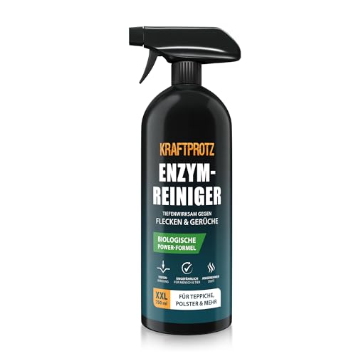 Enzymreiniger – Geruchsentferner & Fleckenentferner Spray 750 ml – porentief & biologisch –...