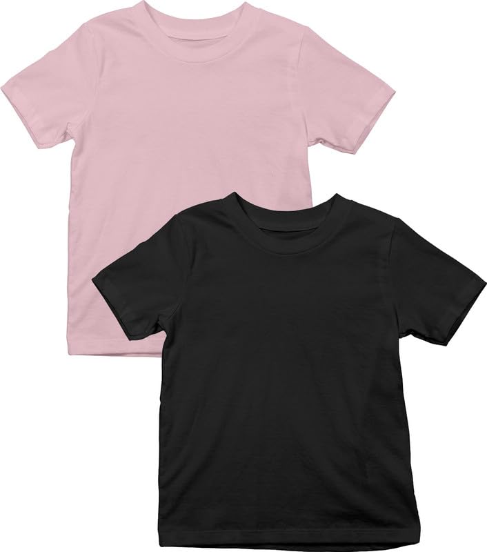 Image of XENOVAURBAN Kids Unisex Combo Round Neck Cotton T-Shirt - P