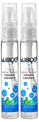 Lubido Original lubricante íntimo a base de agua, libre de parabenos - 30ml (Paquete de 2)