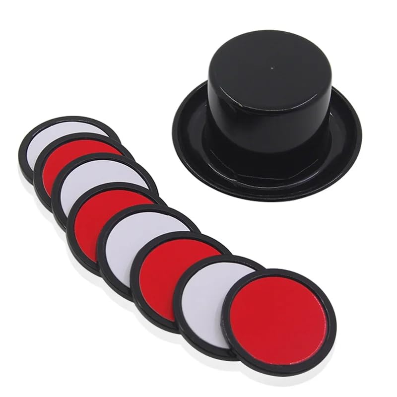 Mystery Of High Hat Magic Tricks Magic Hat Rainbow Piece Color Change Close Up Illusions Gimmicks Mentalism Props Easy to Do