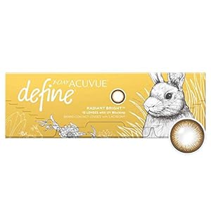 ワンデー アキュビュー ディファイン モイスト ラディアントブライト 【BC】8.5 10枚入