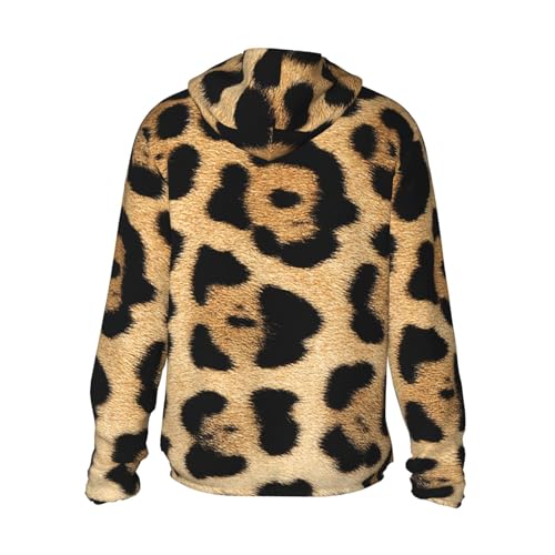 Leopard Print Sun Protection Hoodie Zip Rash Guard Long Sleeve Shirt for Fishing Hiking for Mens Womens4