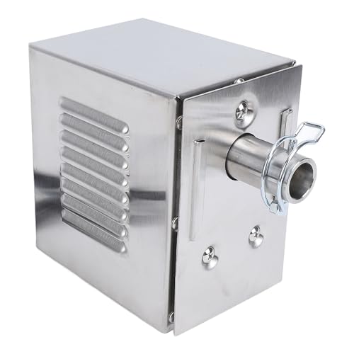 Ejoyous Motor de Asador Universal para Parrilla, Motor de Asador Eléctrico de Acero Inoxidable de Alta Resistencia de 45 W con par de 200-250 Kg, con Interruptor de Encendido/apag (Enchufe de la UE)