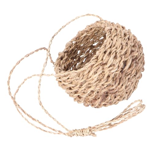Cesta de cáñamo tejida con tamaño adecuado para cocina, flores y almacenaje 2