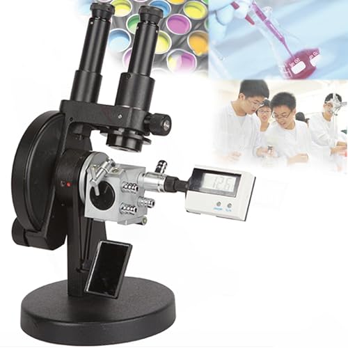 Rifrattometro digitale per misurazione Brix di precisione, analisi automatica dell'indice di rifrazione, attrezzatura ottica essenziale da laboratorio