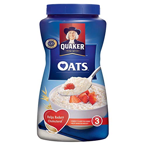 Image of Quaker Oats, 1.5kg Pack + Quaker Oats, 1kg Jar