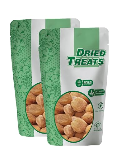 Image of Dried Treats Dried Fruits Nuts And Seeds (Dried Khurmani /Khumani, 400g (2x200g))