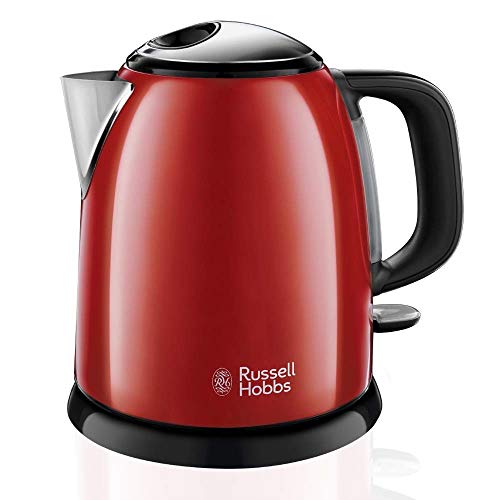 Russell Hobbs Wasserkocher Colours+, Edelstahl Rot, 1 l, 2400 Watt – Ansicht 4