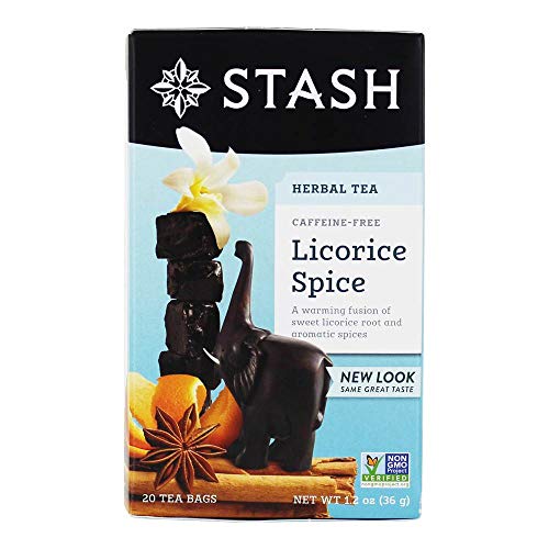 STASH TEA TEA,HERBAL,LICORICE SPICE, 20 BAG, 1.2 Oz