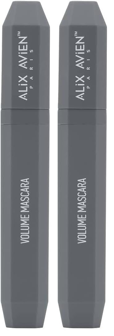 ALIX AVIEN Ekstra Kalıcı, Nemlendirici, Besleyici, Lifting Etkili Hacim Veren Siyah Maskara - Volume Mascara (2 paketi)