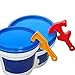 Cabilock 6pcs Double-sided Bucket Opener Tool Efficient Paint Container Lid Lifter Non- Grip for Easy Handling for Home Industrial Use