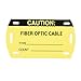 Panduit PST-FOBLNK Self-Laminating Fiber Optic Cable Blank Marker Tag, Yellow (5-Pack)