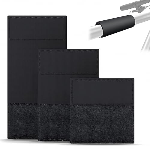DDKY 3 Stück Carbon Frame Protector,fahrradträger zubehör,für Rahmenschutz Fahrrad, Carbon Rahmen Schutz, Befestigung Schutz vor Kratzern
