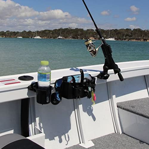 RAILBLAZA Black Tackle Caddy Consola Organizador para Barco, Almacenamiento Versátil y Fácil de Montar miniatura 6