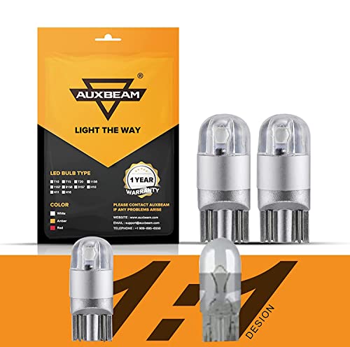 Image of Auxbeam 194 T10 LED Bulbs, Blue, 2 PCS