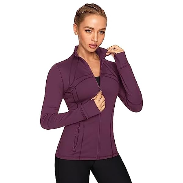 QUEENIEKE Chaqueta Deportiva para Mujeres Sensación de Algodón Suave