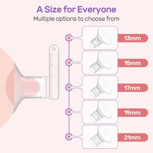Image of Hodaqe Breast Pump Flange Inserts for 24 mm Shields, 5 Pcs
