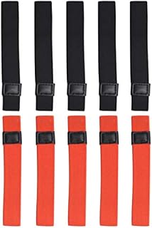 IMIKEYA 10pcs Two Layers Stackable Bento Box Elastic Band Lunch Box Strap Double Layer Lunchbox Band for Travel Use