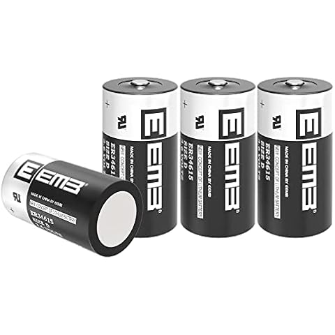 EEMB ER34615 3.6V Lithium D Cell Battery Cover