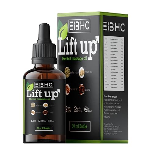 Lift Up Massage Oil for Men 30 ml, With Pure and Natural Ingredients, No side Effects