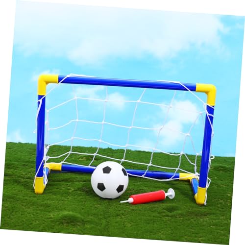 GANAZONO 3 Partidas rede de futebol jogando baliza de futebol portátil Futebol de plástico Gol de fu