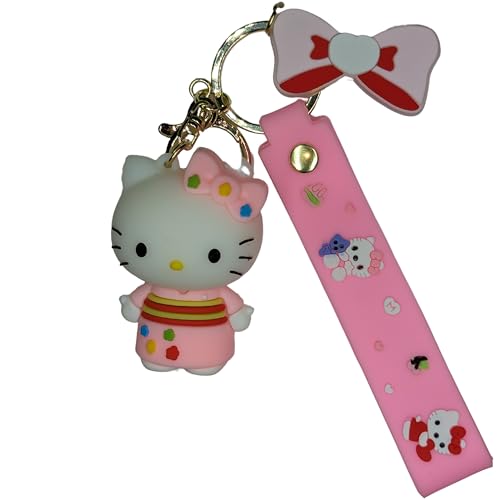 Image of OTTAVO Cute Cartoon 3D Silicone High -Quality PVC Material Keychain, Suitable for Boys and Girls - Pack of 1.