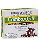 Combantrin Chocolate Squares – Convenient Family Treatment – 24 Squares - Made in Australia