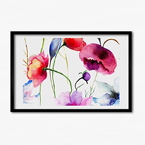 Cadre photo 60x40 rigide Tulup pour habiller un mur vide avec la peinture Maki