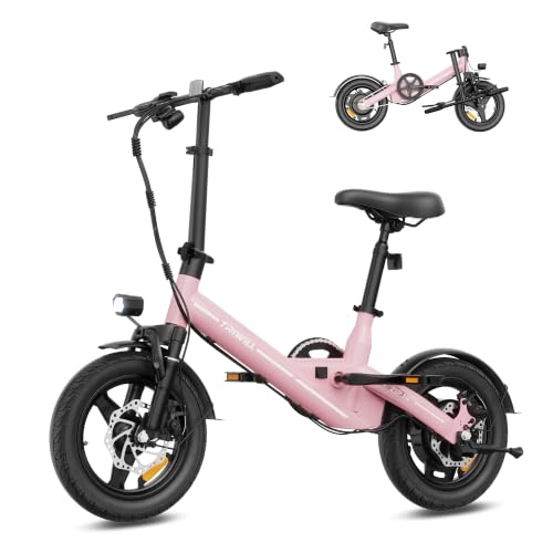 Electric Bike for Adults and Teens, 1000W Peak Motor, 14" Commuter Ebike image 4