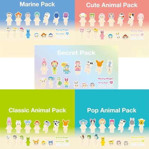 SONNY ANGEL Sticker pack series 1 – box of 20 stickers