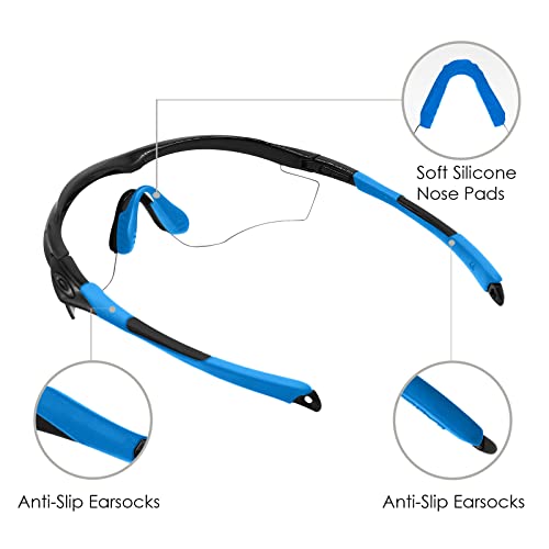 Image of BLAZERBUCK Replacement Sock Kits Earsocks & Nosepieces for Oakley M2 Frame XL Sunglass