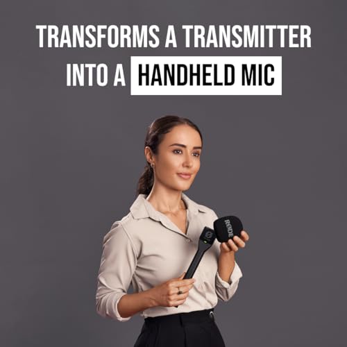 Image of Rode Wireless PRO Compact Wireless Microphone System with 2 Lavalier Microphones, Timecode and On-Board Recording Bundle with RODE Interview GO Handheld Adaptor for Wireless GO