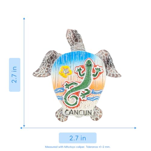 Imán decorativo para nevera con diseño de gecko tropical miniatura 5