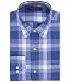 Tommy Hilfiger Men's Non Iron Regular Fit Plaid Buttondown Collar Dress Shirt