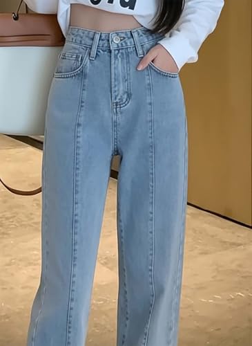 Image of KOTTY Womens High Waist Flared Fit Ankle Length Clean Look Denim Jeans