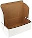 MT Products White Bakery Boxes No-Window 8