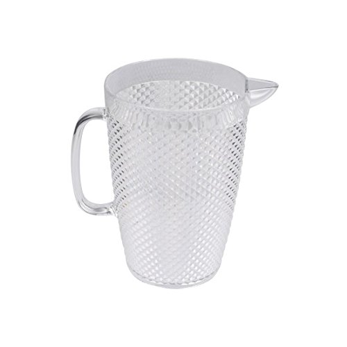 Viphome 6VAI806TP Cruche Acrylique/Verre Transparent 20 cm Cover