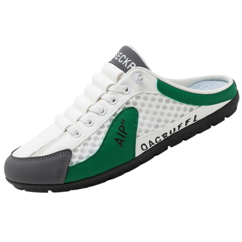 Men's Casual Slip-On Sneakers - Breathable, Non-Slip, Fashionable Round-Toe Loafers Outdoor Walking